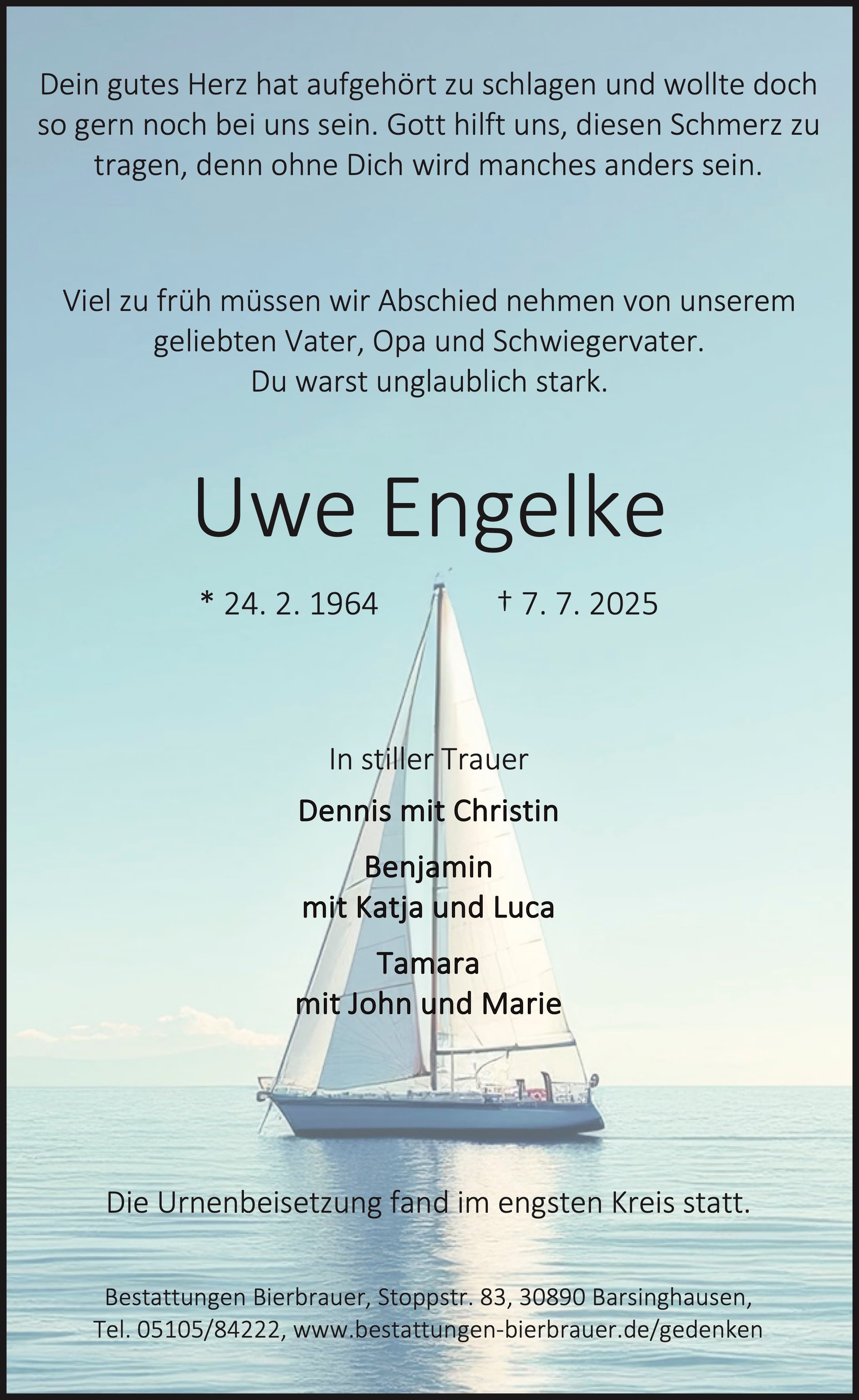 Portrait von Uwe Engelke
