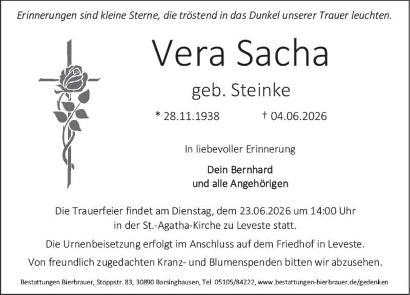 Portrait von Vera Sacha
