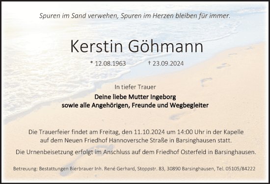 Portrait von Kerstin Göhmann