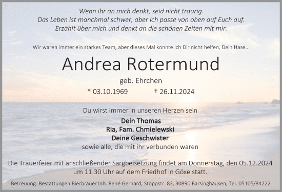 Portrait von Andrea Rotermund