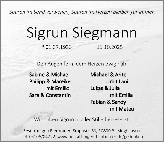 Portrait von Sigrun Siegmann