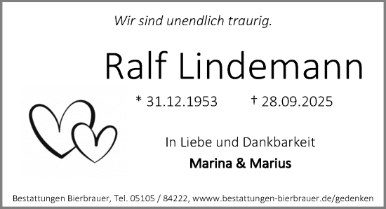 Portrait von Ralf Lindemann