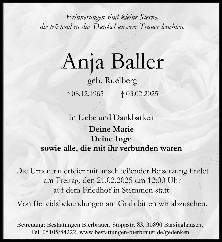 Portrait von Anja Baller