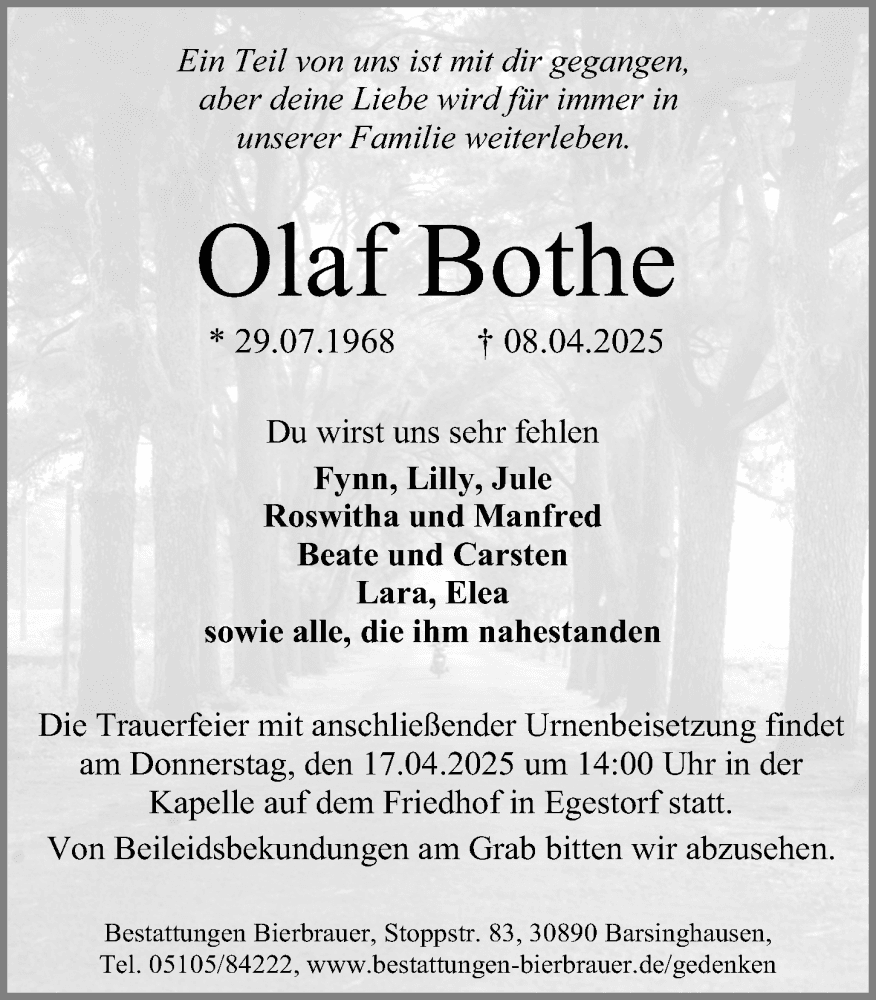 Portrait von Olaf Bothe