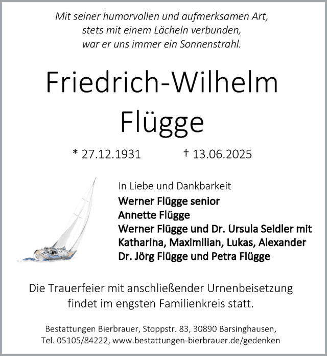 Traueranzeige