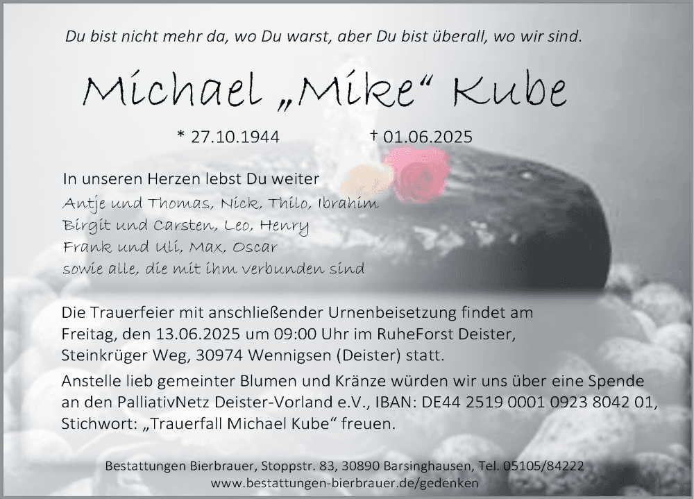 Portrait von Michael Kube