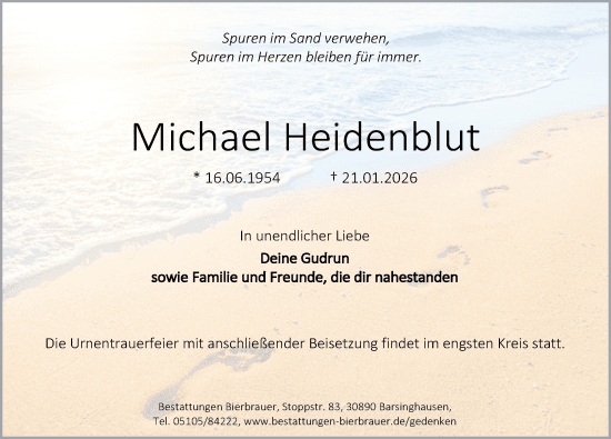 Portrait von Michael Heidenblut