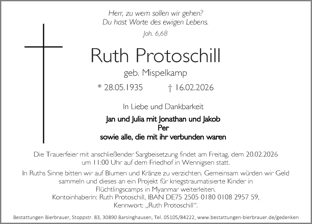 Portrait von Ruth Protoschill