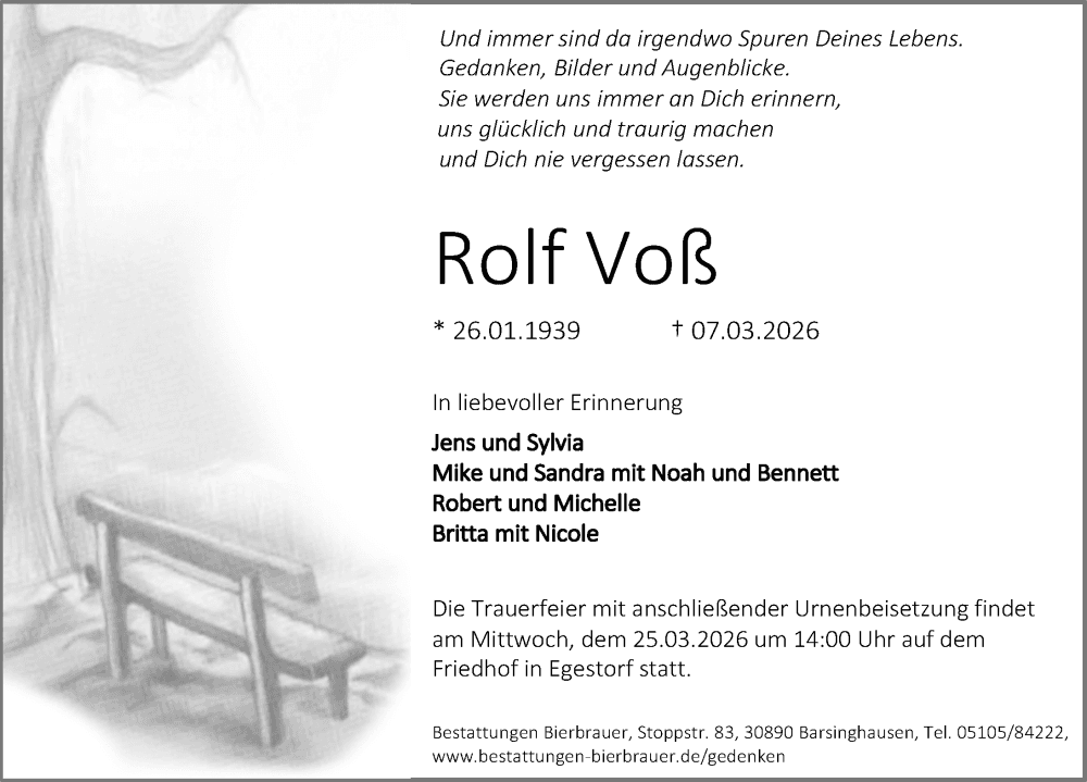 Portrait von Rolf Voß