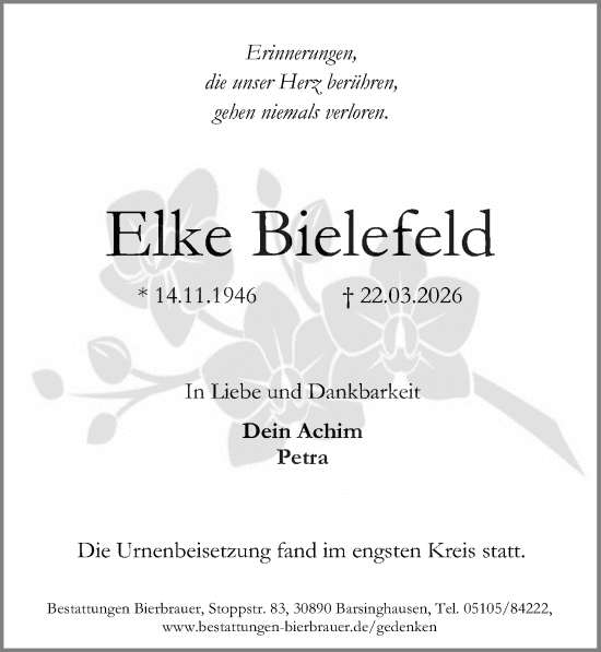 Portrait von Elke Bielefeld