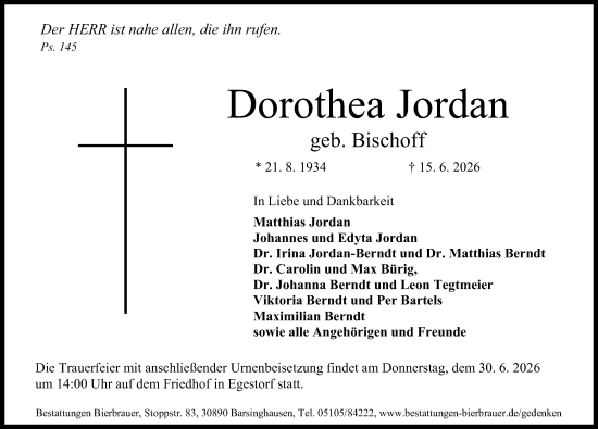 Portrait von Dorothea Jordan
