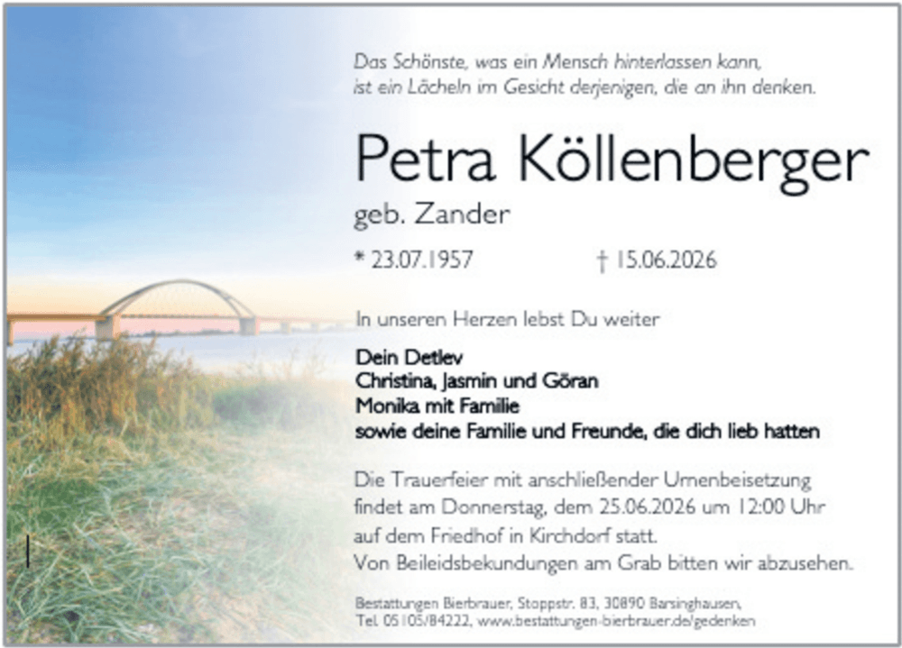 Portrait von Petra Köllenberger