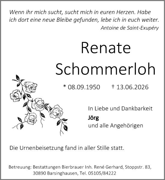 Portrait von Renate Schommerloh