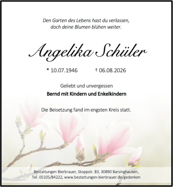 Portrait von Agelika Schüler